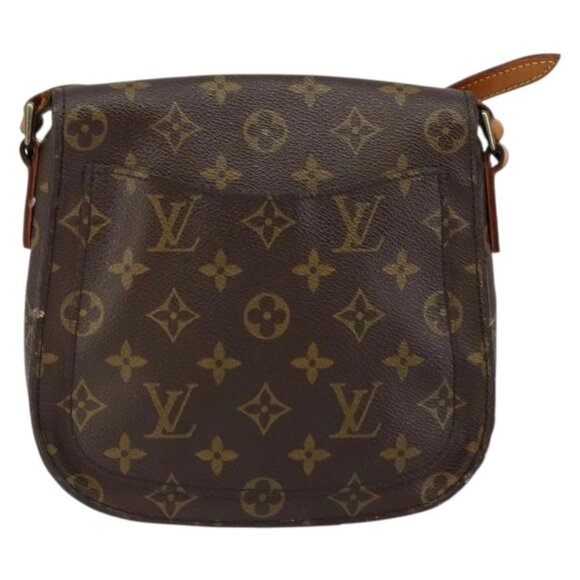 LOUIS VUITTON Monogram Saint Cloud MM Shoulder Bag M51243 LV Auth 145228 - Picture 2 of 16